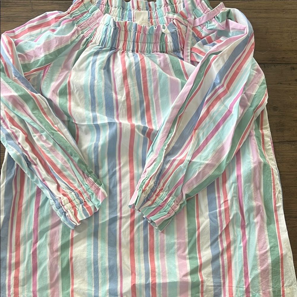 Striped Pastel Long Sleeve Top